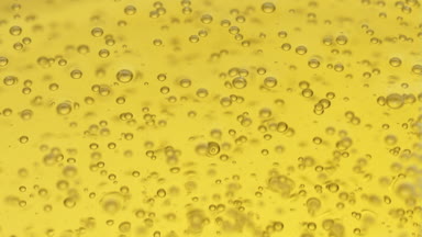 Oil bubbles pops up