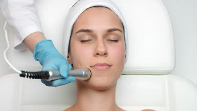 Facial electroporation procedure