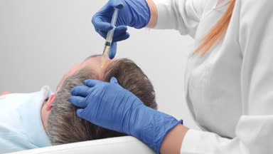 Hair boosting vitamin b-12 injections