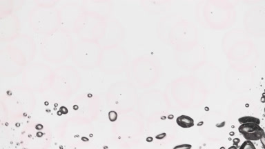 Different sized bubbles of hyaluronic acid move spontaneously