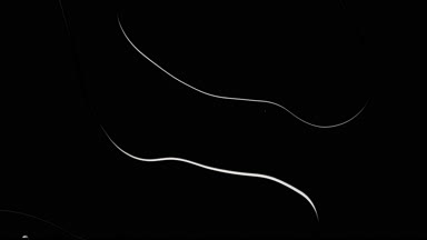 Drop silhouette floating on black background