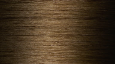 A stick running under brown hair surface making wave