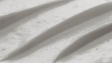 Macro jib white cosmetic cream texture shot