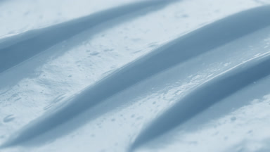 Macro jib blue cosmetic cream texture shot