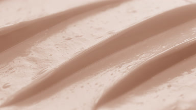 Macro jib beige cosmetic cream texture shot