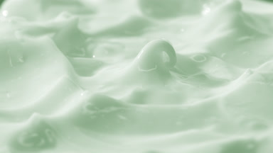 Macro turntable crane shot of green day cream peak