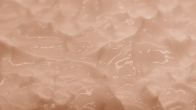 Macro of beige BB cream with hyaluronic acid surface in shadow
