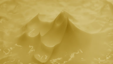 Yellow eye cream with collagen and yeast extract peak in shadow