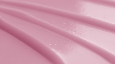 Pink anti-acne cream with salicylic acid with moving lighting