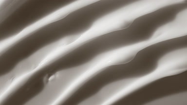 Top view macro texture of white anti-aging cream