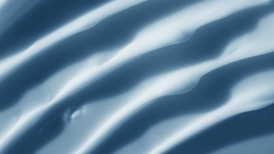 Macro texture of blue cosmetic cream with blueberry extract