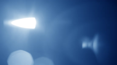 Cool prism light leak flare moves horizontally