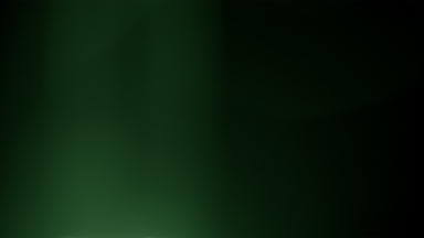 Green pulsing edge glow leak oscillating intensity