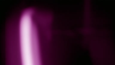Pink light leak with prism flares upward overlay effect