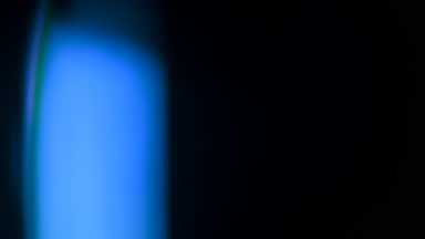 Cool light leak overlay vertical band left side in & out