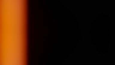 Warm light leak overlay vertical band fades in/out left