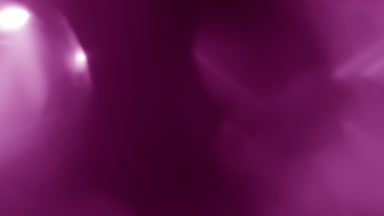 Pink prism light leaks along edges glowing frame perimeter