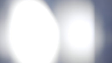 Neutral overlay two blurred light spots move up soft fade