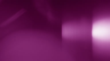 Pink glowing light leak overlay spot moves up