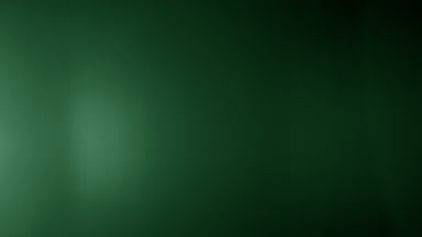 Green light leak flashes from edge soft veiling glow