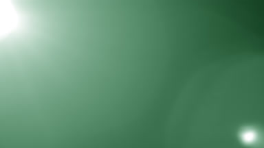 Green light leak overlay with vertical moving spot & flares