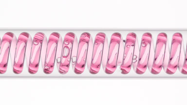Make-up remover in horizontal coil condenser, cleansing
