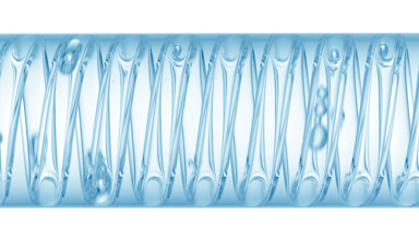 Cornflower hydrosol in coil condenser, cooling water process
