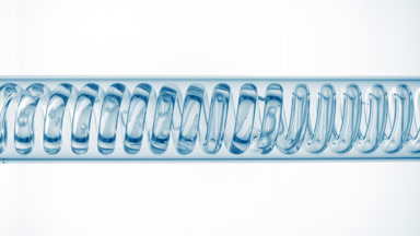 Ethanol in horizontal coil condenser, filling up laboratory