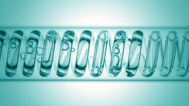 Sorbitol solution in horizontal coil condenser for skincare