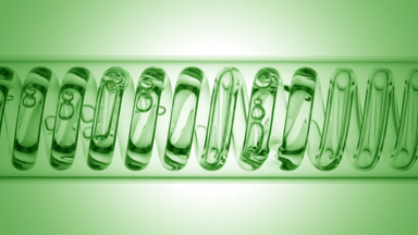 Green tea facial mist in horizontal coil condenser process