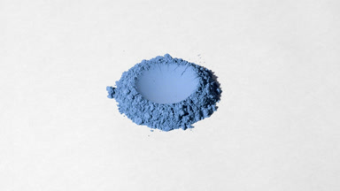 Blue Powder Vertical Shot for Phthalocyanine Cosmetic