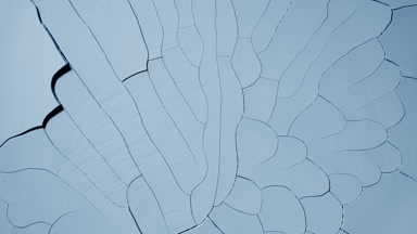 Pale Blue Surface Drying: Time-Lapse with Cracks