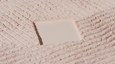 Beige Powder Surface with Dynamic Shadows from Jib Shot