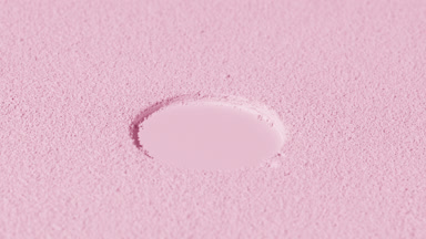 Baby Pink Delicate Sifted Powder with Pressed Mark