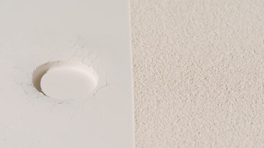 Beige Powder Surface with Shifting Shadows