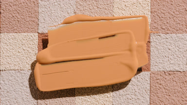 Beige Shadow on Skin Tone Mosaic Surface