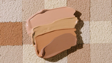 Shifting Shadows of Beige and Brown Foundations on Skin Mosaic