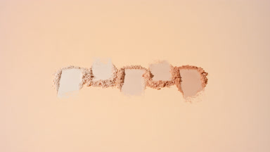 Changing Shadows on Lined Beige Powder Smears
