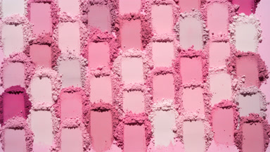 Countless Pink and Rose Powder Smears for Blush Advertisement
