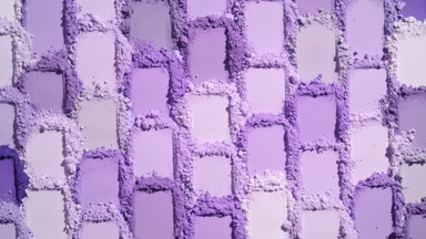 Violet Powder Smears with Shifting Shadows