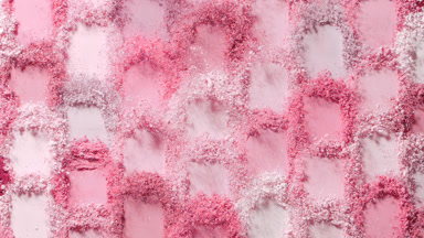 Pink and Rose Powder Burst in Slow Motion