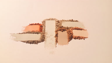 Detailed Close-Up of Powder Smears with Dynamic Lighting