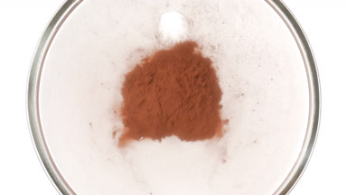 Close-Up of Brown Dust Cloud in Petri Dish