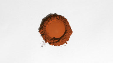 Brown Powder Mountain with Round Imprint for Bronzer
