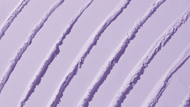 Violet Powder with Knife Trails and Shifting Shadows