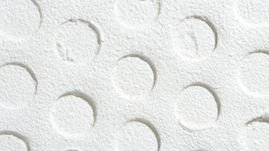 Evolving Shadows on Delicate White Powder Surface