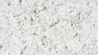 Moving Shadows on White Natural Powder with Zeolite