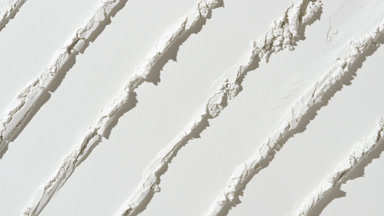 Scraped White Powder Surface with Dynamic Shadows
