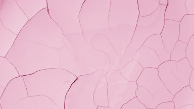 Pink Surface Drying with Fragmented Texture