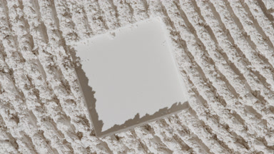 Dynamic Shadows on White Powder Surface for Commercial Use